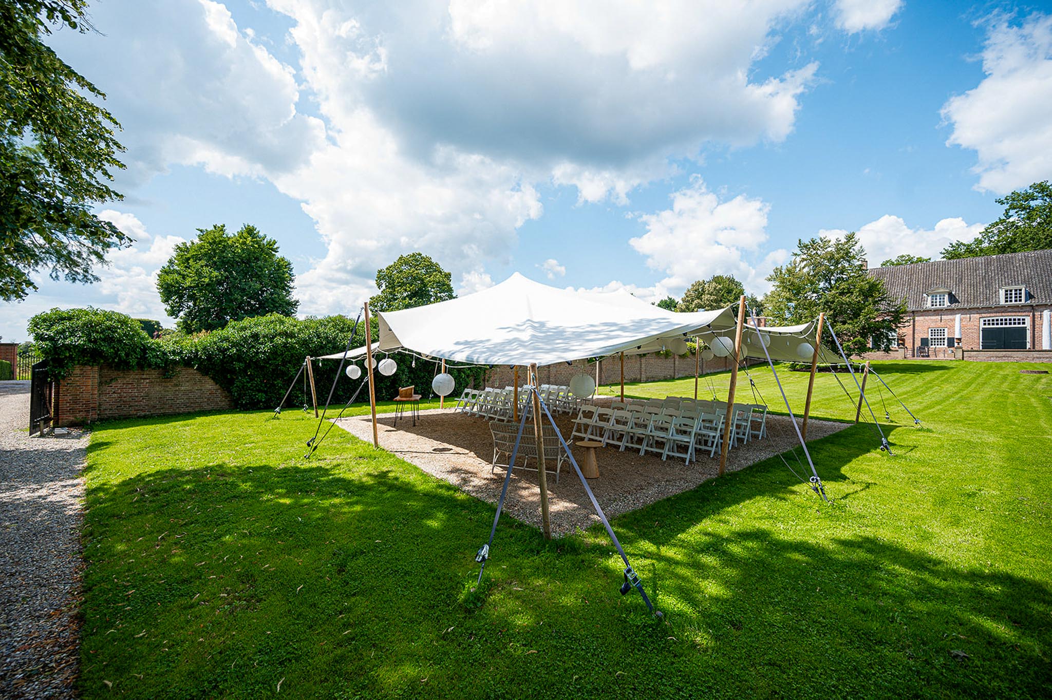 Stretchtent 10,5 x 12 meter