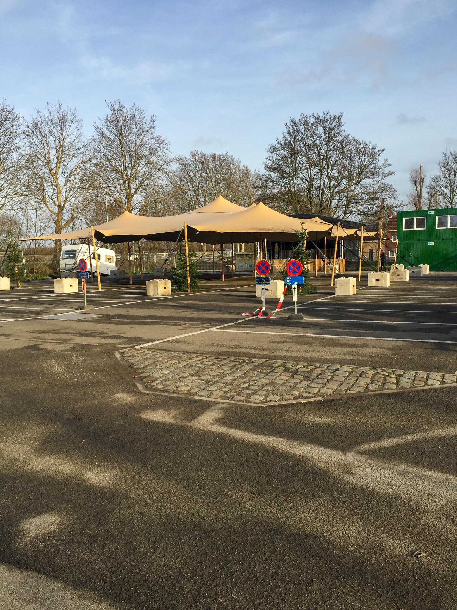 Stretchtent 15x20 Meter