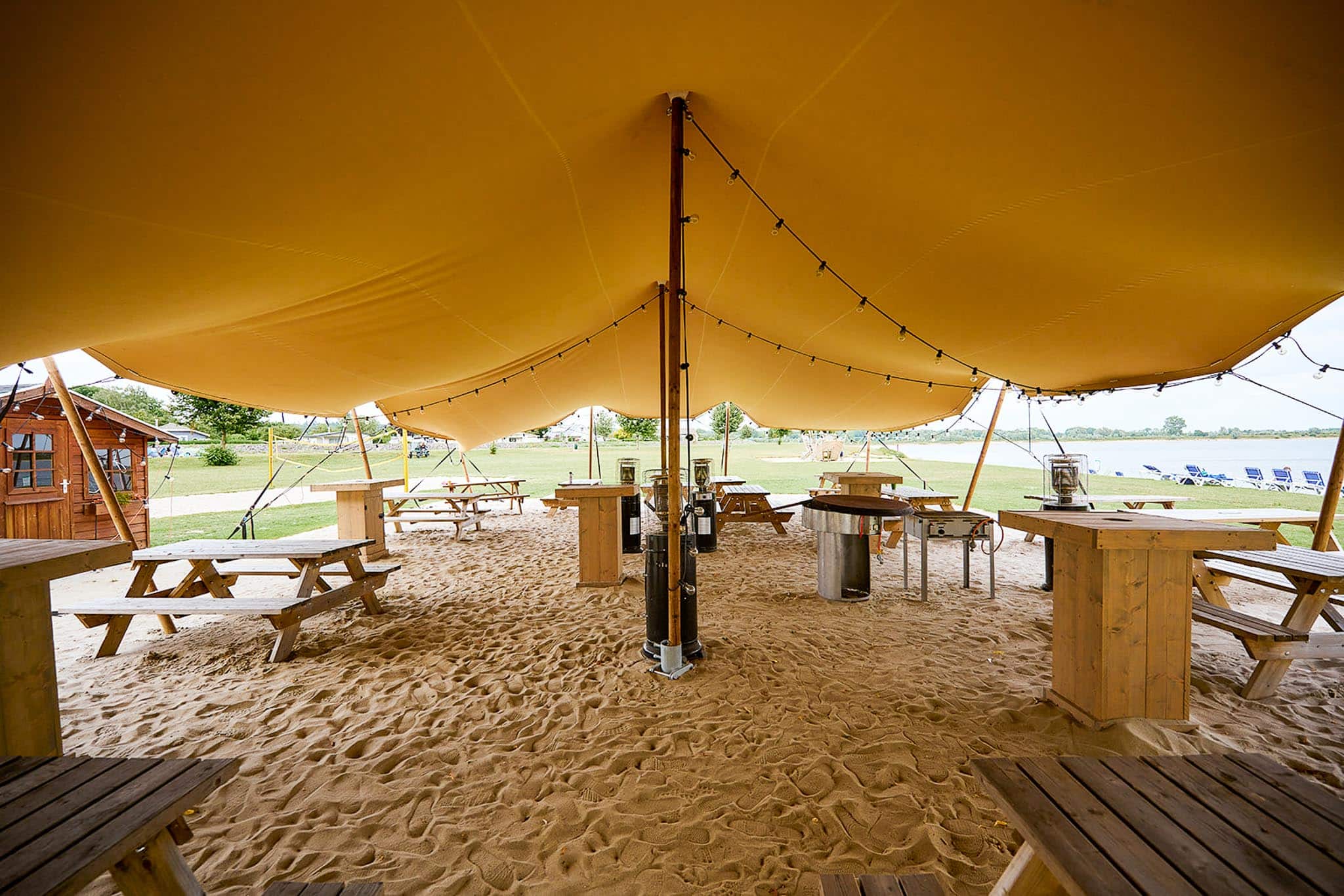 Stretchtent 10,5x15meter