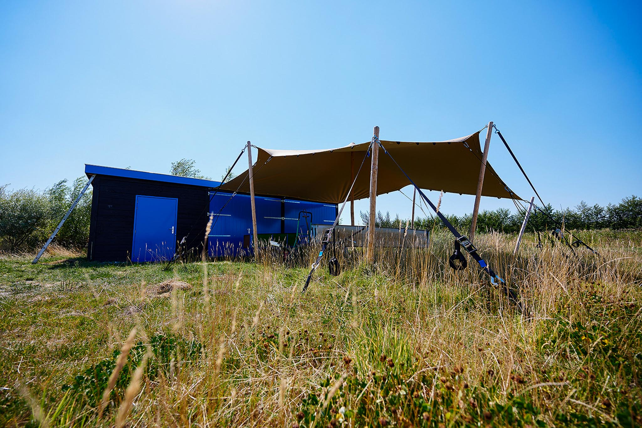 Stretchtent 4,5 x 7,5 meter