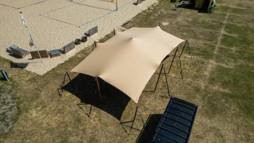 Stretchtent 6 x 10 meter
