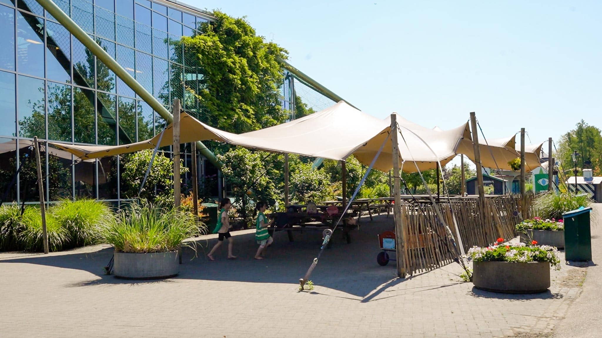 Stretchtent 7,5x20 meter