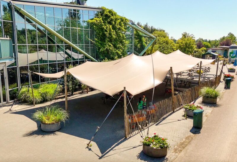 Stretchtent 7,5x20 meter